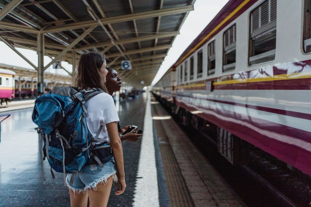 female traveler