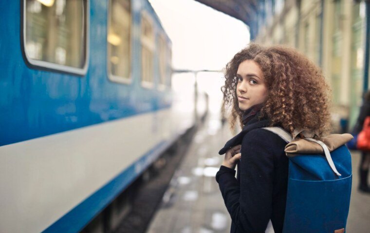 female traveller