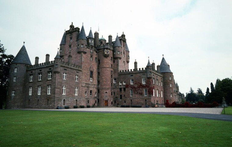 Glamis Castle in Scotland