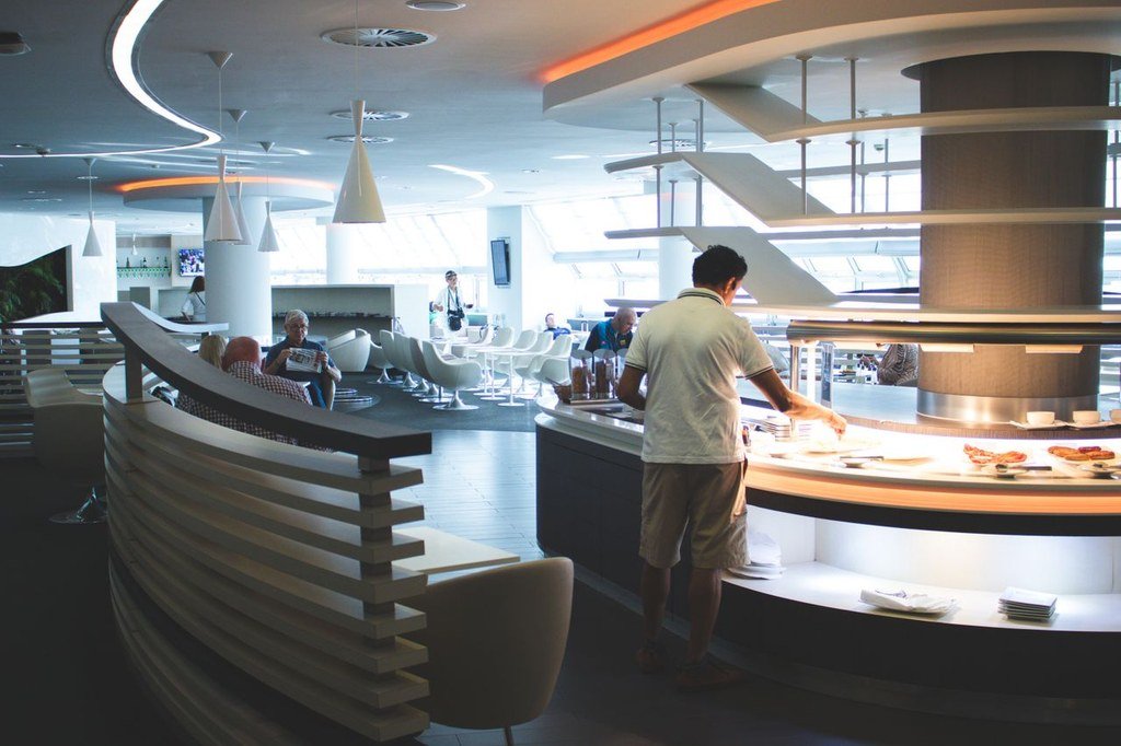 airport lounge